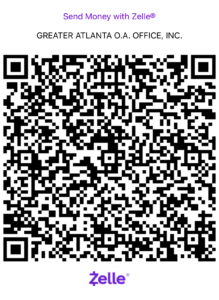 OA Atlanta Zelle QR Code